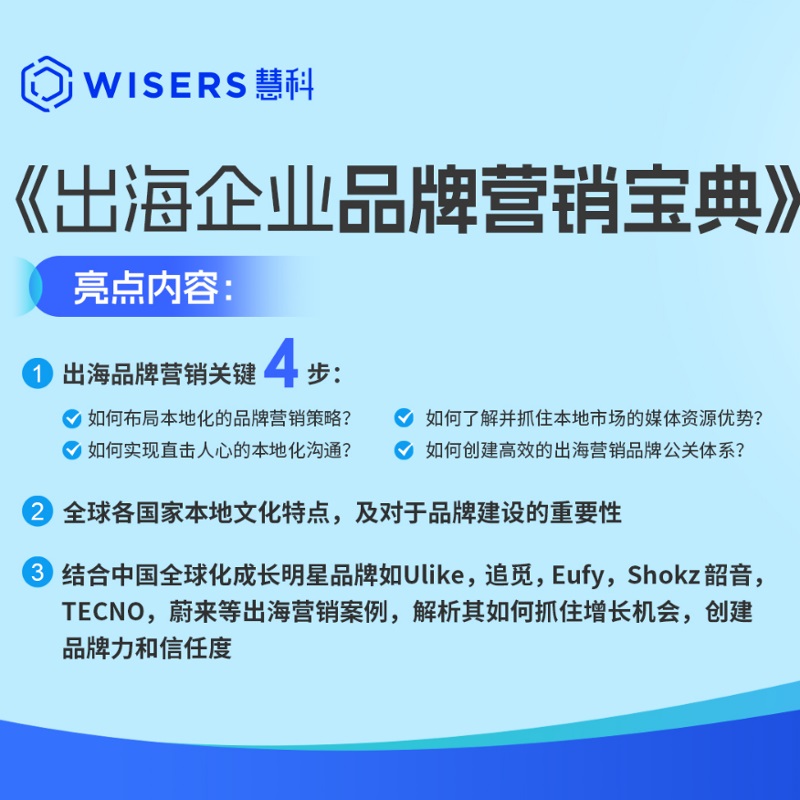 Wisers 慧科讯业：《中国出海品牌: 如何打造本地化品牌营销策略》