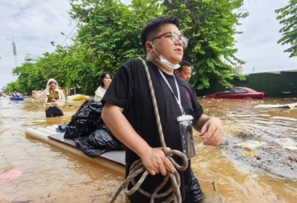 风雨同行 守望相助——东呈集团全力驰援广西抗洪救灾